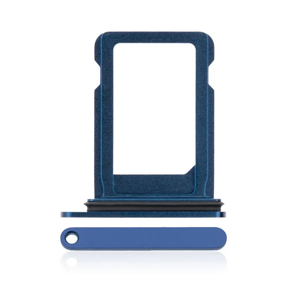Single SIM Card Tray Kompatibel für iPhone 12 Mini (Blau) -
