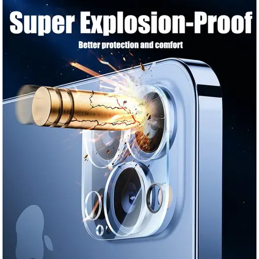 Tempered Glass / Panzer Glas Kamera Protector für iPhone 13 Pro / 13 Pro Max