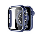 Versilbert Schutzhülle für Apple Watch Series 7/8/SE 2022 (45mm) - Blau