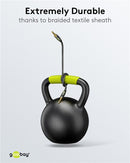 Goobay Audiokabel AUX 3,5mm Stereo, 1m - Grau