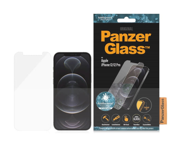 PanzerGlass Screen Protector 1 Stück, iPhone 12, iPhone 12 Pro