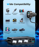 Joyroom Multi-Port USB Car/Auto Ladegerät Schwarz (JR-CL06)