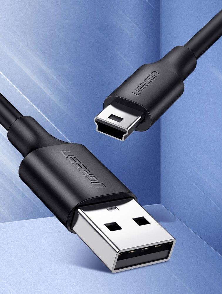 UGREEN Kabel USB - Mini USB Kabel 480 Mbps 2m - Schwarz