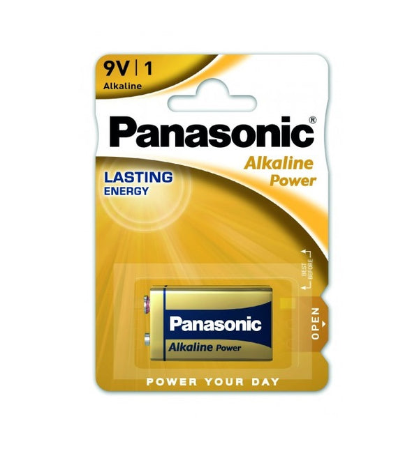PANASONIC Alkaline Power 6LR61 9V – (1 Stk.)