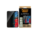 PanzerGlass Privacy Displayschutzfolie (1 Stück), iPhone 13, iPhone 13 Pro, iPhone 14, iPhone 16e