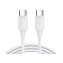 Joyroom USB-C – USB-C 1 m, USB 2.0, 60 W – Weiß (S-CC060A9)