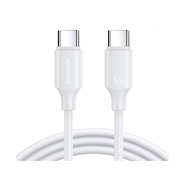 Joyroom USB-C – USB-C 1 m, USB 2.0, 60 W – Weiß (S-CC060A9)