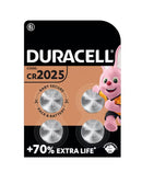Duracell CR2025 165 mAh - (4 Stück)