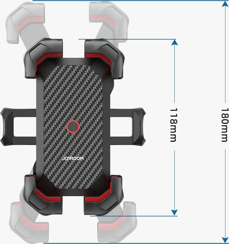 Joyroom Bike/Scooter Phone Holder Schwarz (JR-ZS288)