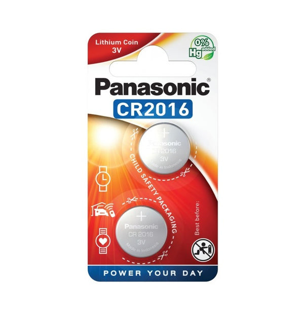 PANASONIC Lithium CR2016 – (2 Stk.)