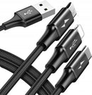 Baseus 3 in 1 Universal Multi USB Kabel Schwarz (CAMLT-SU01)