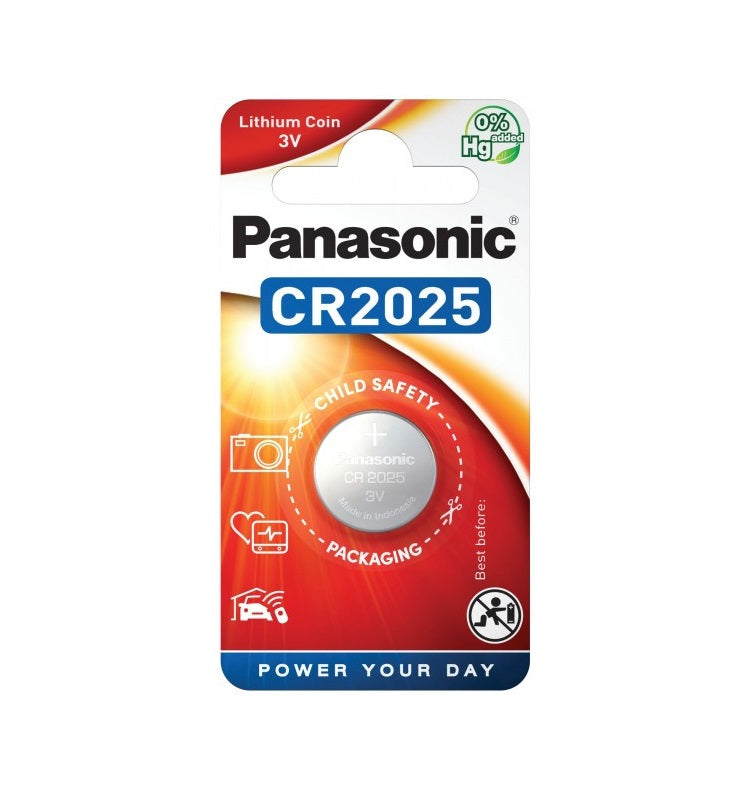 PANASONIC Lithium CR2025 – (1 Stk.)