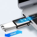 Joyroom Reduction Adapter USB to Type-C Schwarz (S-H151)