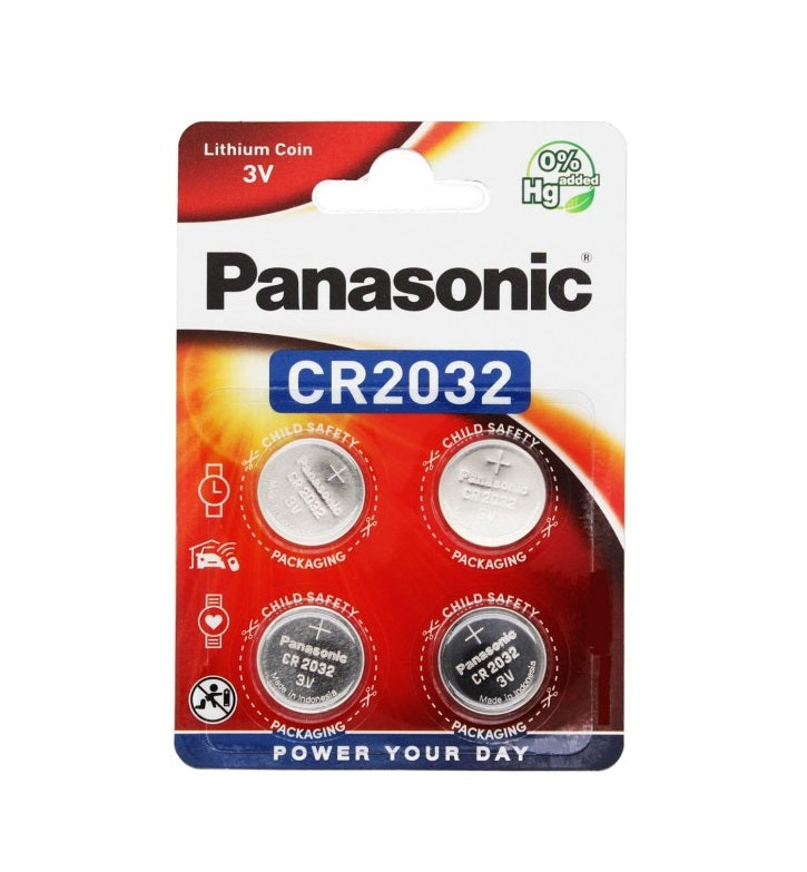 PANASONIC Lithium CR2032 – (4 Stk.)