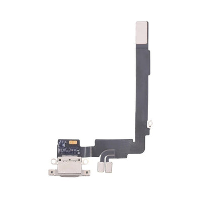Charging Port Flexkabel für iPhone 16 Pro Max (Weiß Titan)