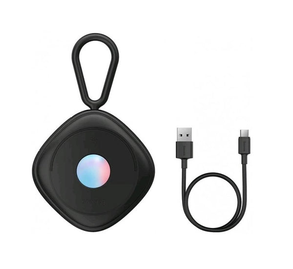 Baseus Heyo Kameradetektor mit einfachem Ladekabel USB zu Typ-C 0,3m Schwarz (FMHY000001)