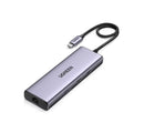 UGREEN USB-C Hub Adapter mit 5 Anschlüssen, PD & HDMI – Silber