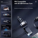 Joyroom Multi 5 Ports USB Car Charger Schwarz (JR-CL03)