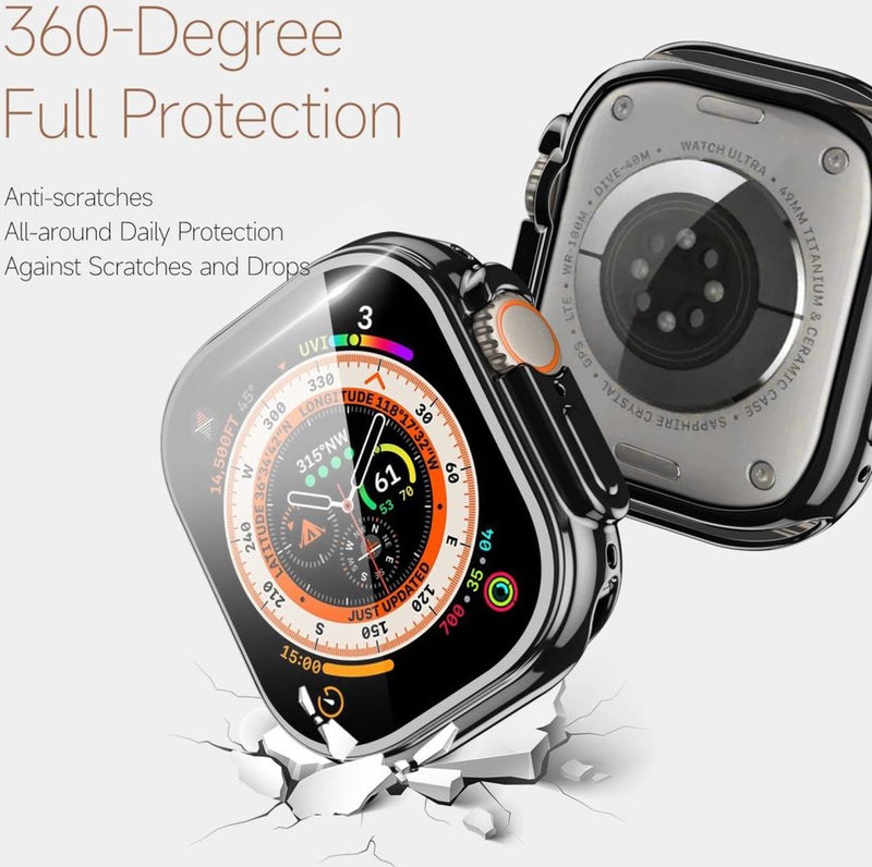 Dux Ducis-Gehäuse (Samo-Serie) für Apple Watch Ultra 1/2 (49 mm) – Schwarz