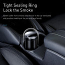 Baseus Mini Car Ashtray with LED Backlight Schwarz (CRYHG01-01)