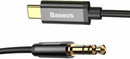 Baseus Yiven Type-C male To 3.5 male Audio Kabel M01 Schwarz (CAM01-01)
