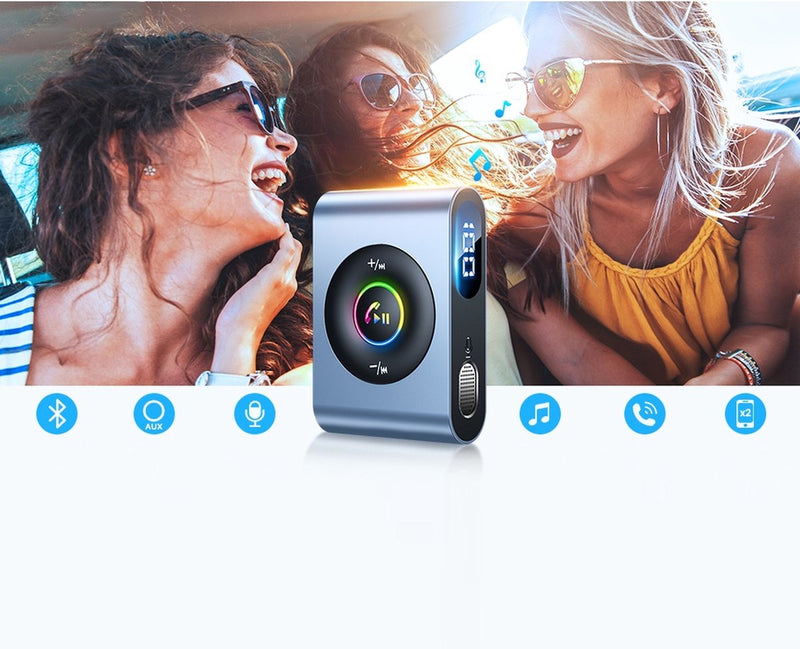 Joyroom Bluetooth AUX Receiver Grau (JR-CB1)