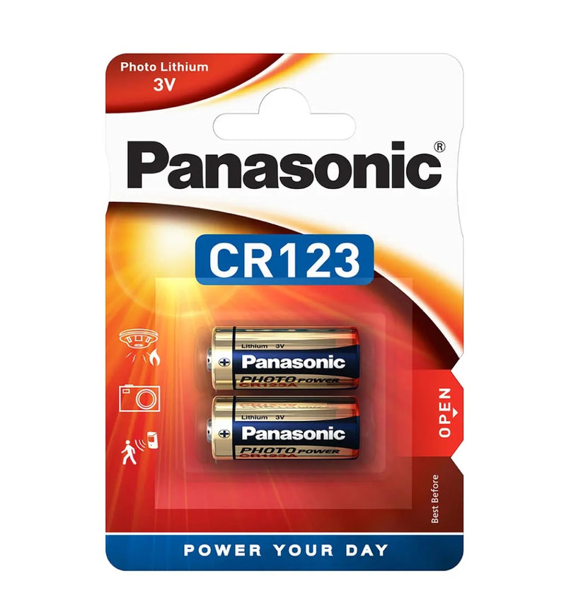 PANASONIC Lithium Power CR123 - (2 Stk.)