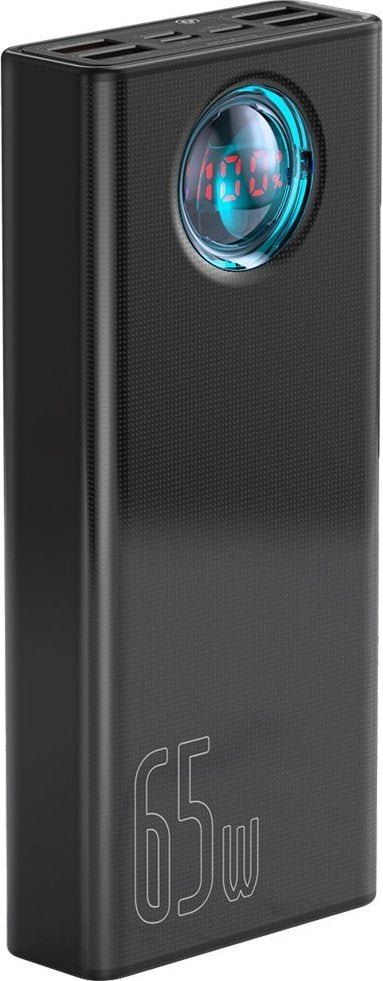 Baseus Amblight Power Bank 30000mAh 65W Overseas Edition Schwarz (PPLG000101)