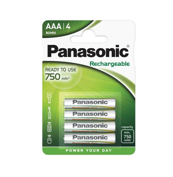 PANASONIC R2U P03E AAA 750mAh (HHR-4MVE) – (4 Stk.)