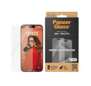 PanzerGlass Displayschutz (1 Stück) für iPhone 15 Pro
