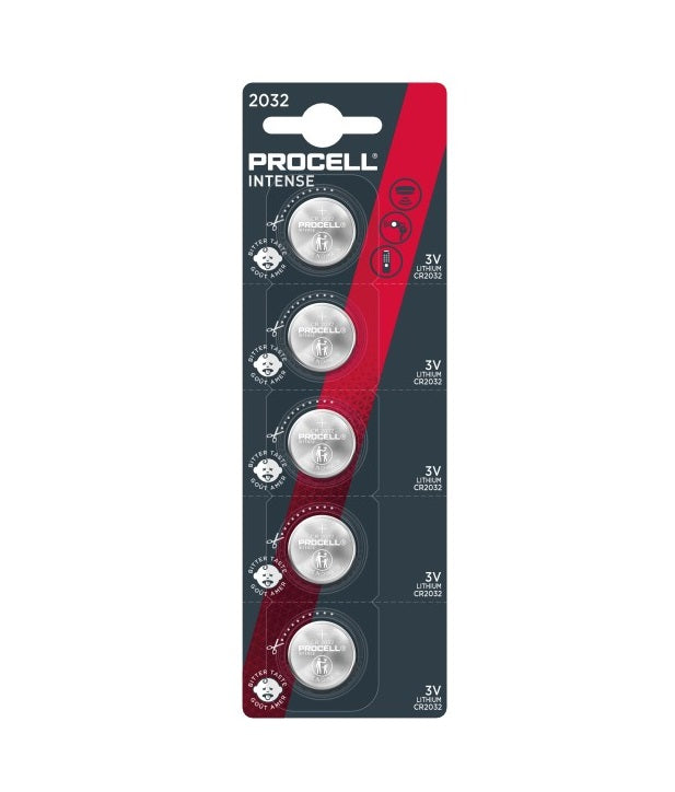 PROCELL Intense Lithium CR2032 – (5 Stk.)