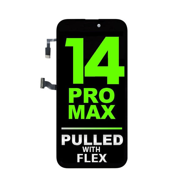 iPhone 14 Pro Max Pulled With Flex OLED Assembly Display Bildschirm