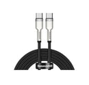 Baseus USB-C auf USB-C Kabel 2m USB 2.0 Schwarz (CATJK-D01)