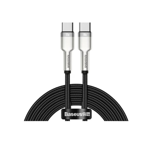 Baseus USB-C auf USB-C Kabel 2m USB 2.0 Schwarz (CATJK-D01)
