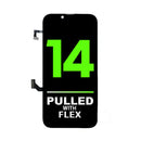 iPhone 14 Pulled With Flex OLED Assembly Display Bildschirm