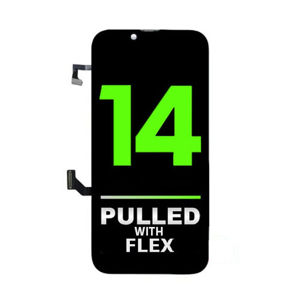 iPhone 14 Pulled With Flex OLED Assembly Display Bildschirm