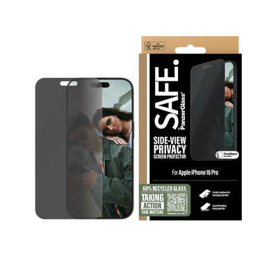 PanzerGlass SAFE Displayschutz (1 Stück) für iPhone 16 Pro