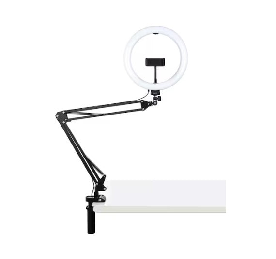 Puluz 26cm Schreibtisch-Ringlicht – Einstellbare Helligkeit für Streaming & Make-up