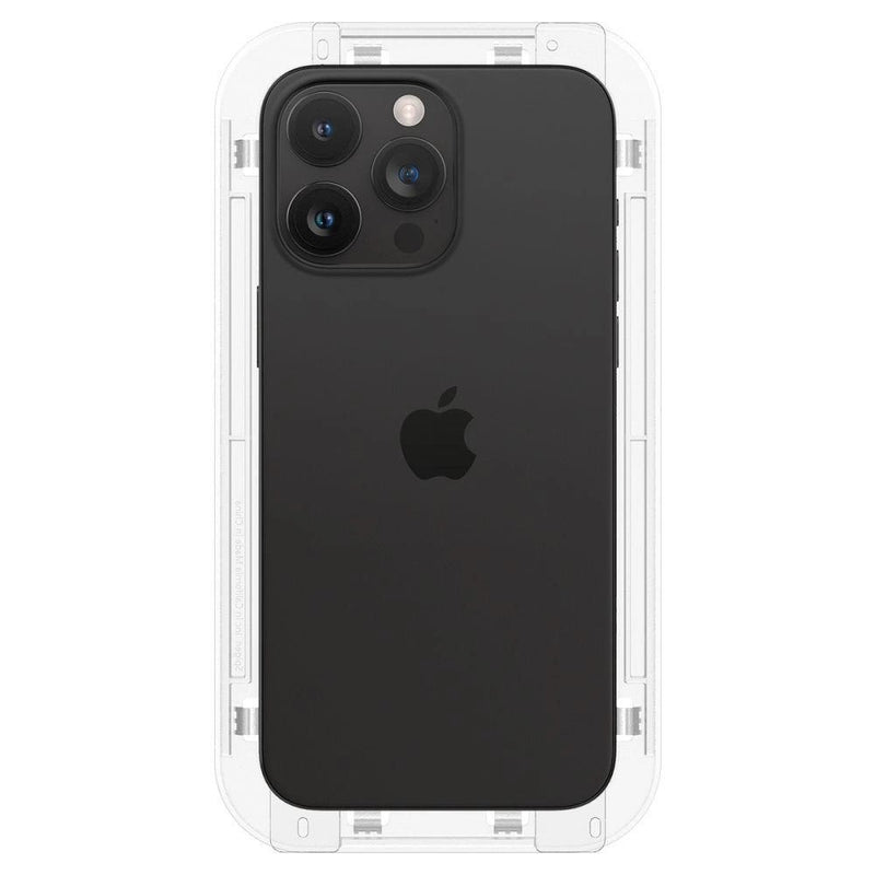 Spigen Glas.tR EZ Fit für iPhone 15 Pro - 2 Stück