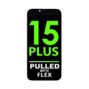iPhone 15 Plus Pulled With Flex OLED Assembly Display Bildschirm