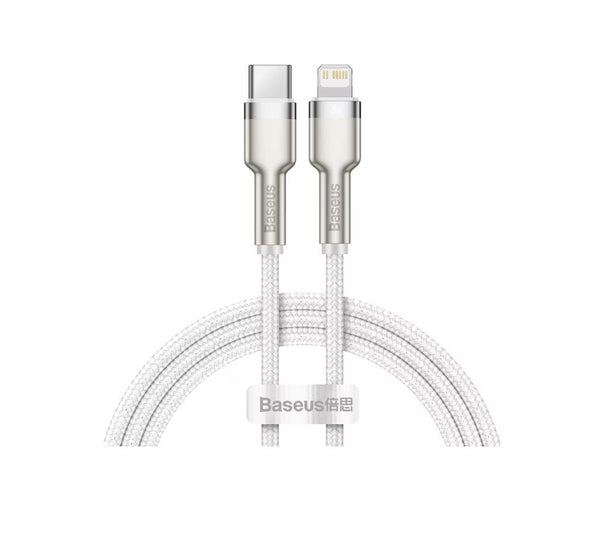 Baseus USB-C auf Lightning Kabel 2m USB 2.0 Weiß (CATLJK-B02)
