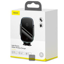 Baseus Light Electric Holder Wireless Charger(15W) (Qi) Schwarz (WXHW03-01)