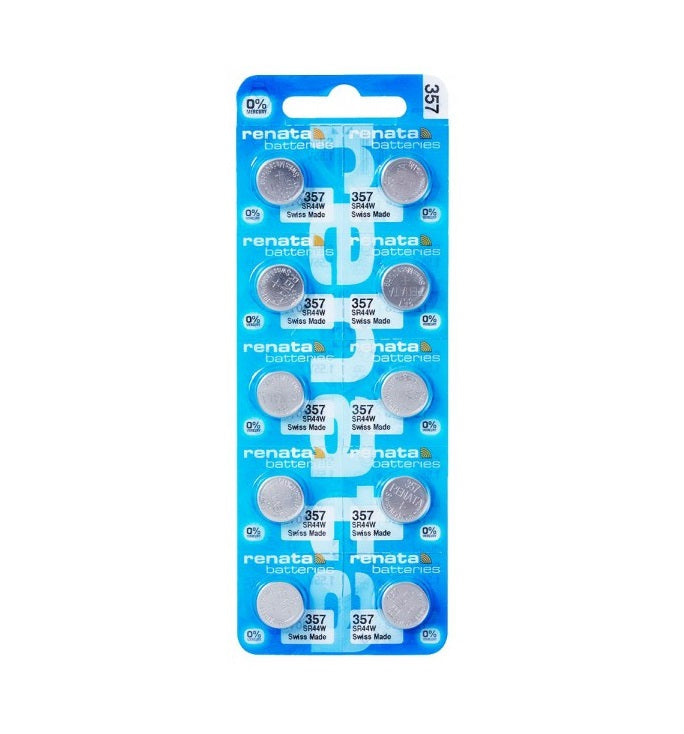 RENATA Uhrenbatterie 357 – (10 Stk.)