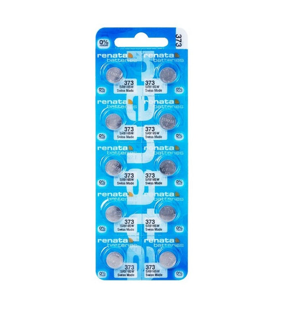 RENATA Uhrenbatterie 373 – (10 Stk.)