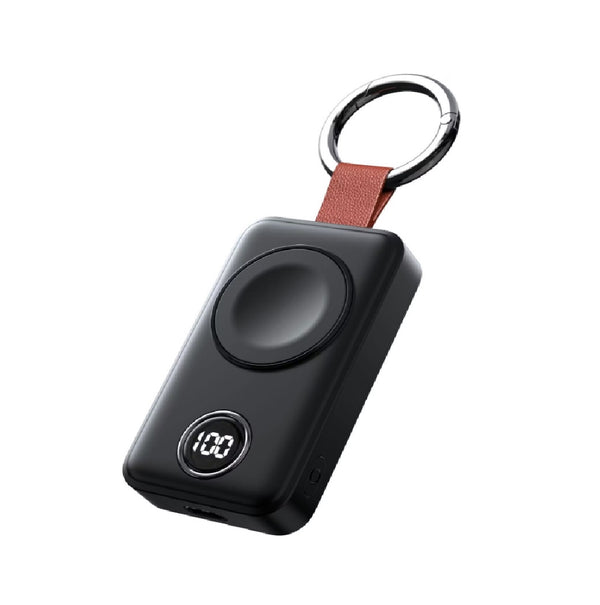 Joyroom Apple Watch Magnetisches Drahtlos-Ladegerät 2000 mAh mit Digitalanzeige – Schwarz (JR-WQW01)