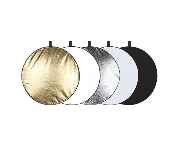 Puluz 5-in-1 Faltreflektor – 110cm Lichtdiffusor & Aufhellpanel