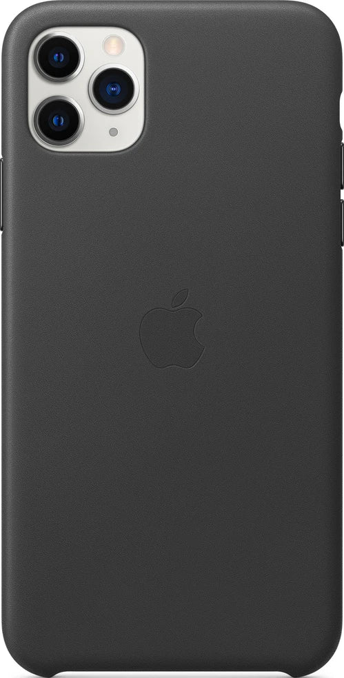 iPhone 11 Pro Max Apple Leder Case MX0E2ZM/A - Schwarz