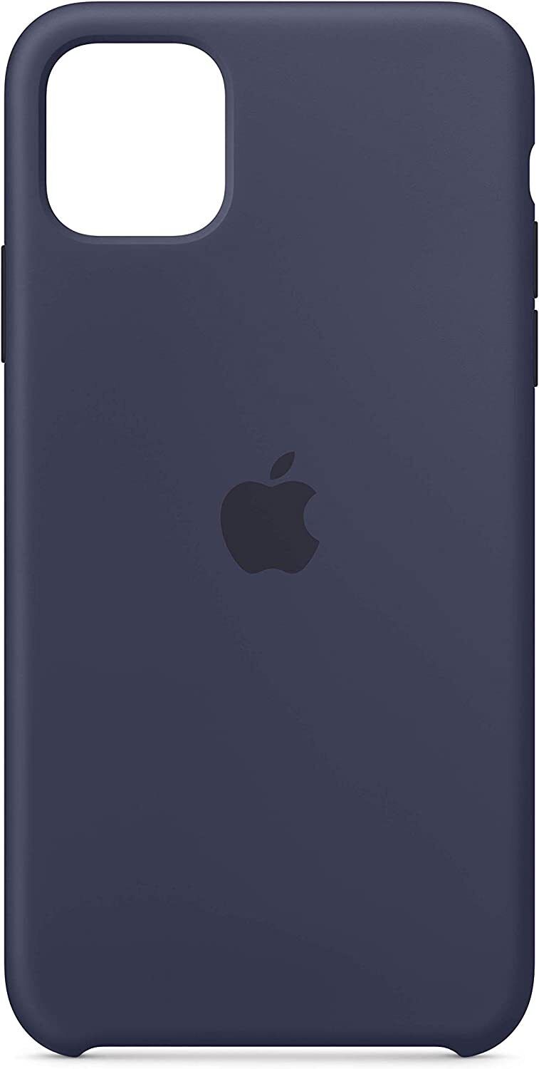 iPhone 11 Pro Max Apple Silicone Case MWYW2ZM/A - Midnight Blue