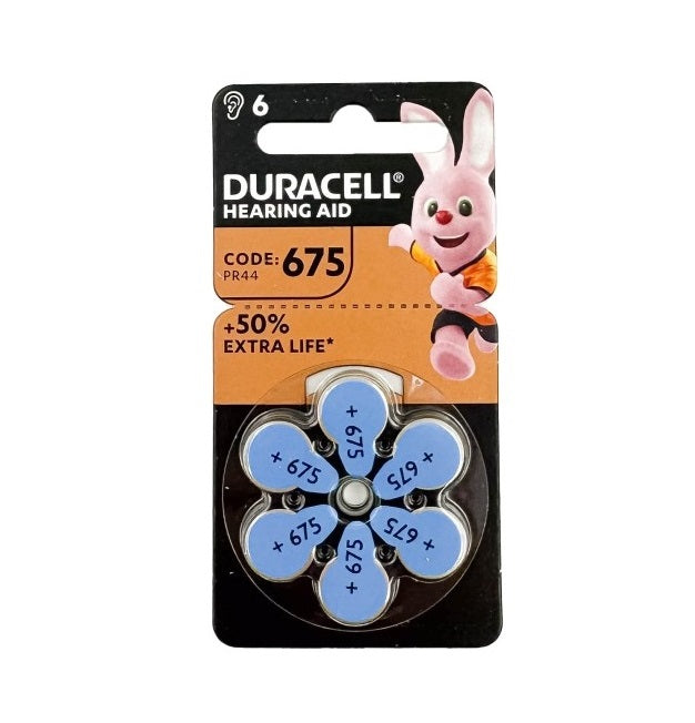 DURACELL Easytab DA 675 – (6 Stk.)