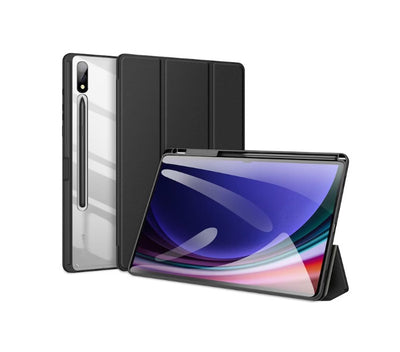 Dux Ducis Toby Series Hülle für Samsung Tab S10 Plus / S9 Plus / S9 FE Plus – Schwarz